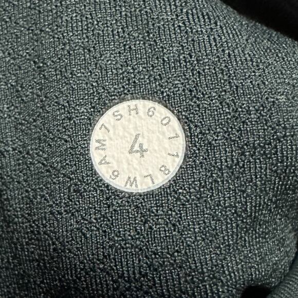 Lululemon Mix & Mesh Crop 21” Yoga Leggings Size 4 Green Teal Luxtreme W6AM7S - Picture 4 of 8